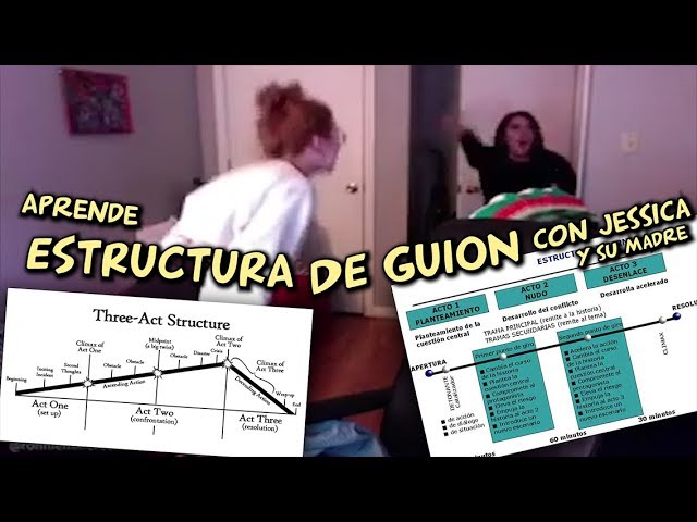 aprende estructura de guion con jessica y su madre