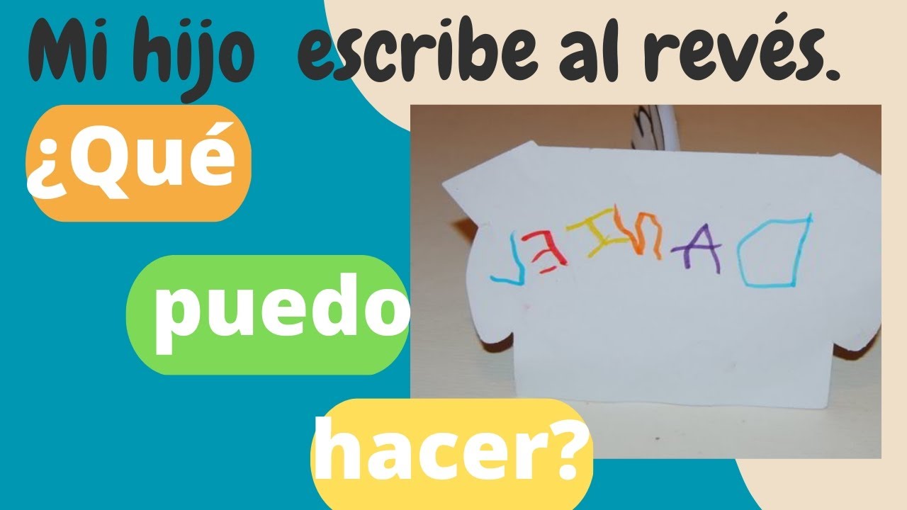 como corregir la escritura en espejo