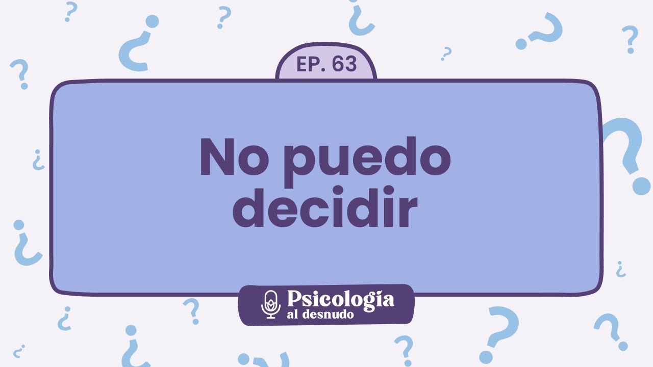 como trabajar la toma de decisiones en terapia