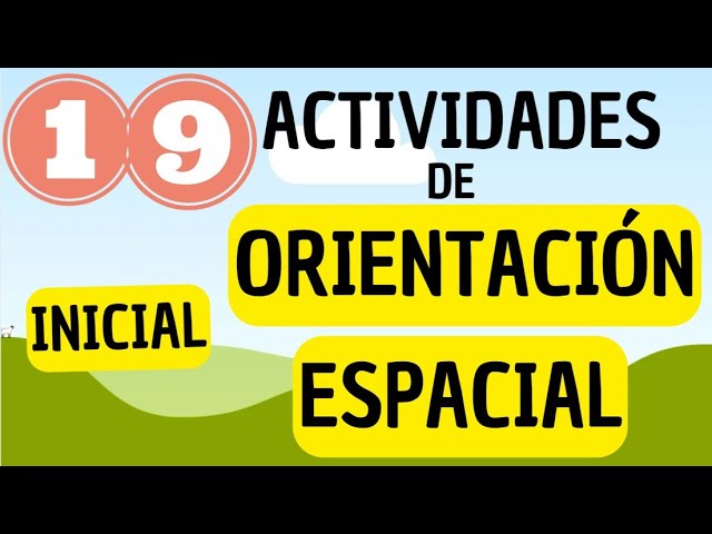 juegos de espacialidad y temporalidad para niños