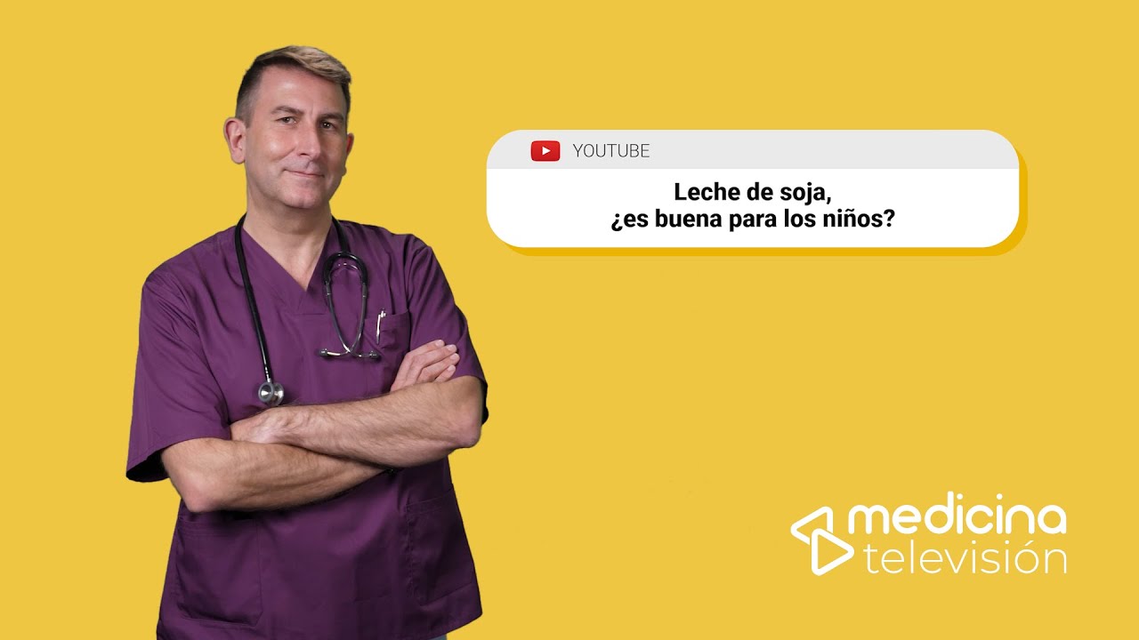 la leche de soja es mala para los niños
