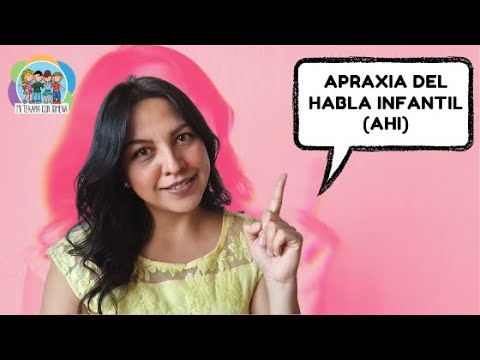 apraxia del habla infantil asha