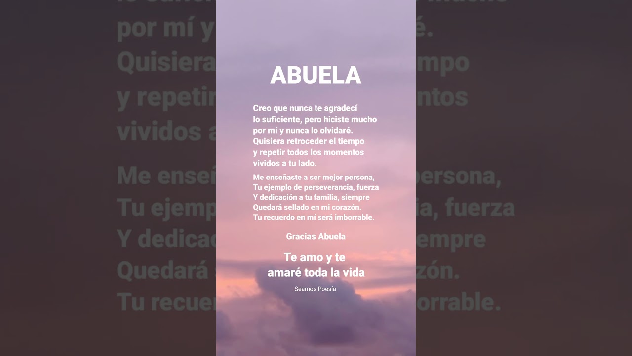 como hacer una carta para mi abuelita