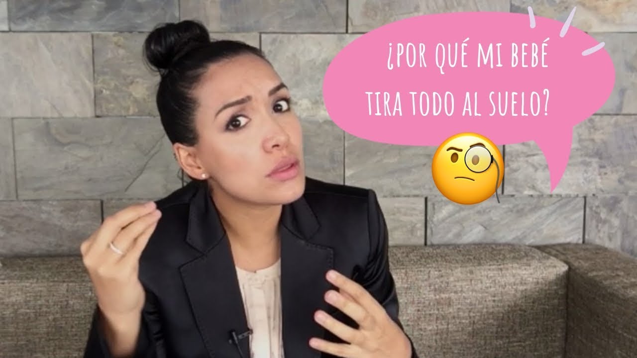 por que los bebes tiran las cosas