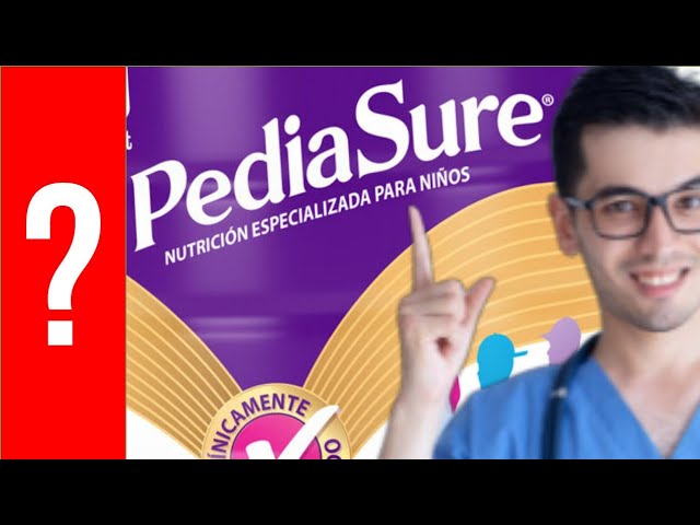 que tan bueno es el pediasure para los niños