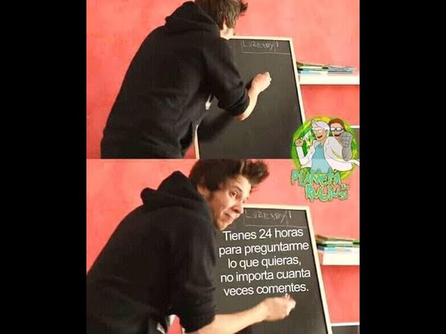 tienes 24 horas para preguntarme lo que quieras