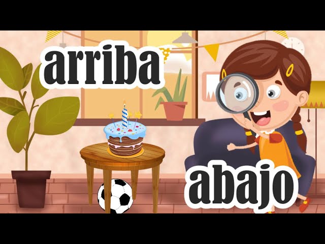 actividades arriba y abajo para niños