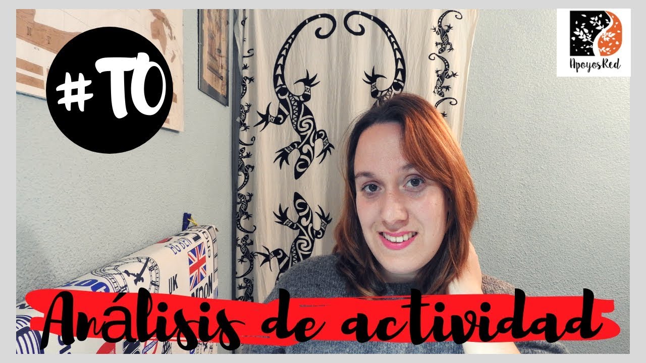 analisis de la actividad en terapia ocupacional