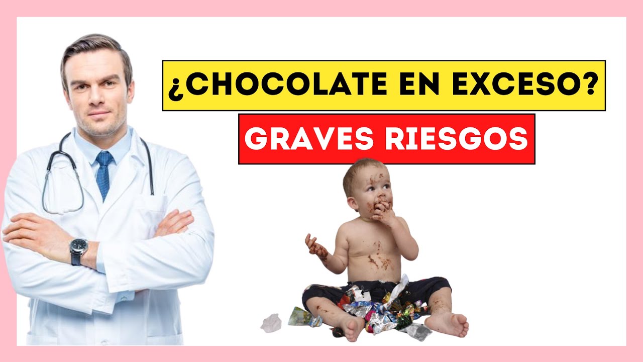 efectos negativos del chocolate en los niños