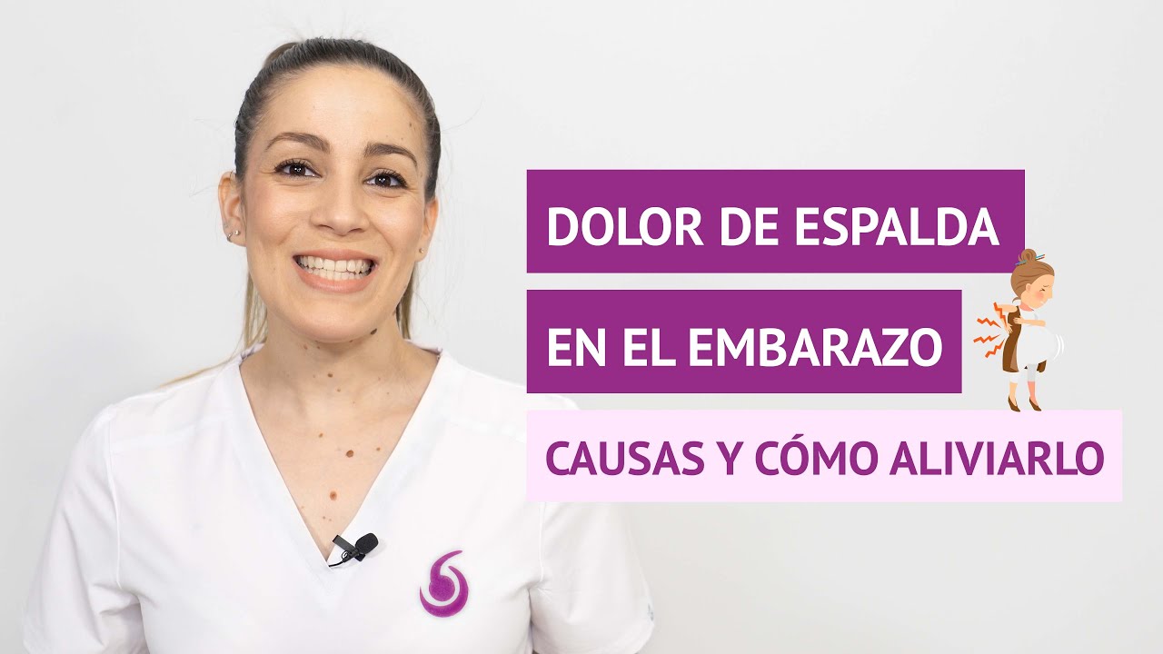 me duele la espalda y estoy embarazada que puedo tomar