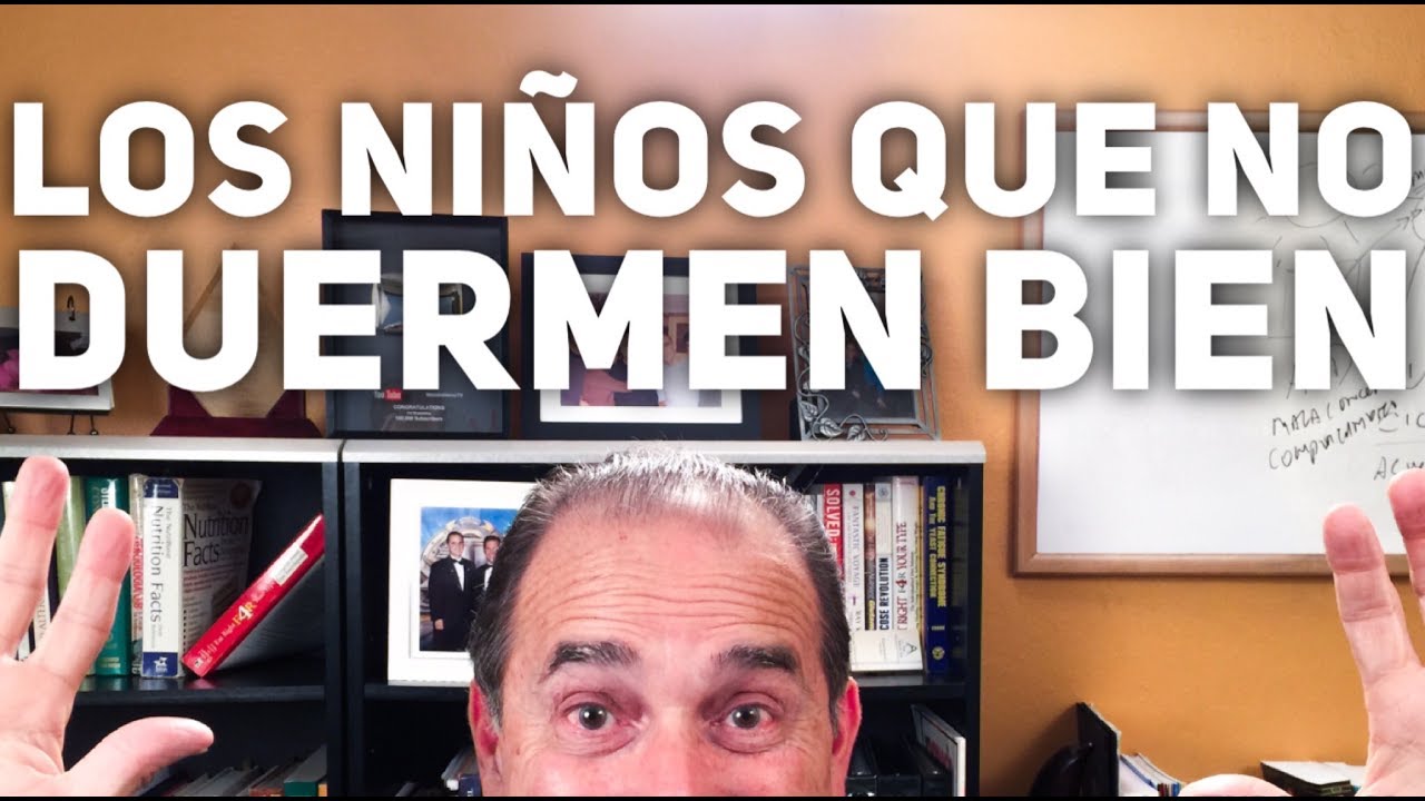 niños que duermen mal por la noche