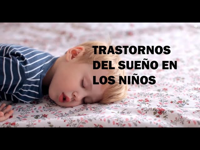 trastornos del sueño en niños de 1 a 2 años