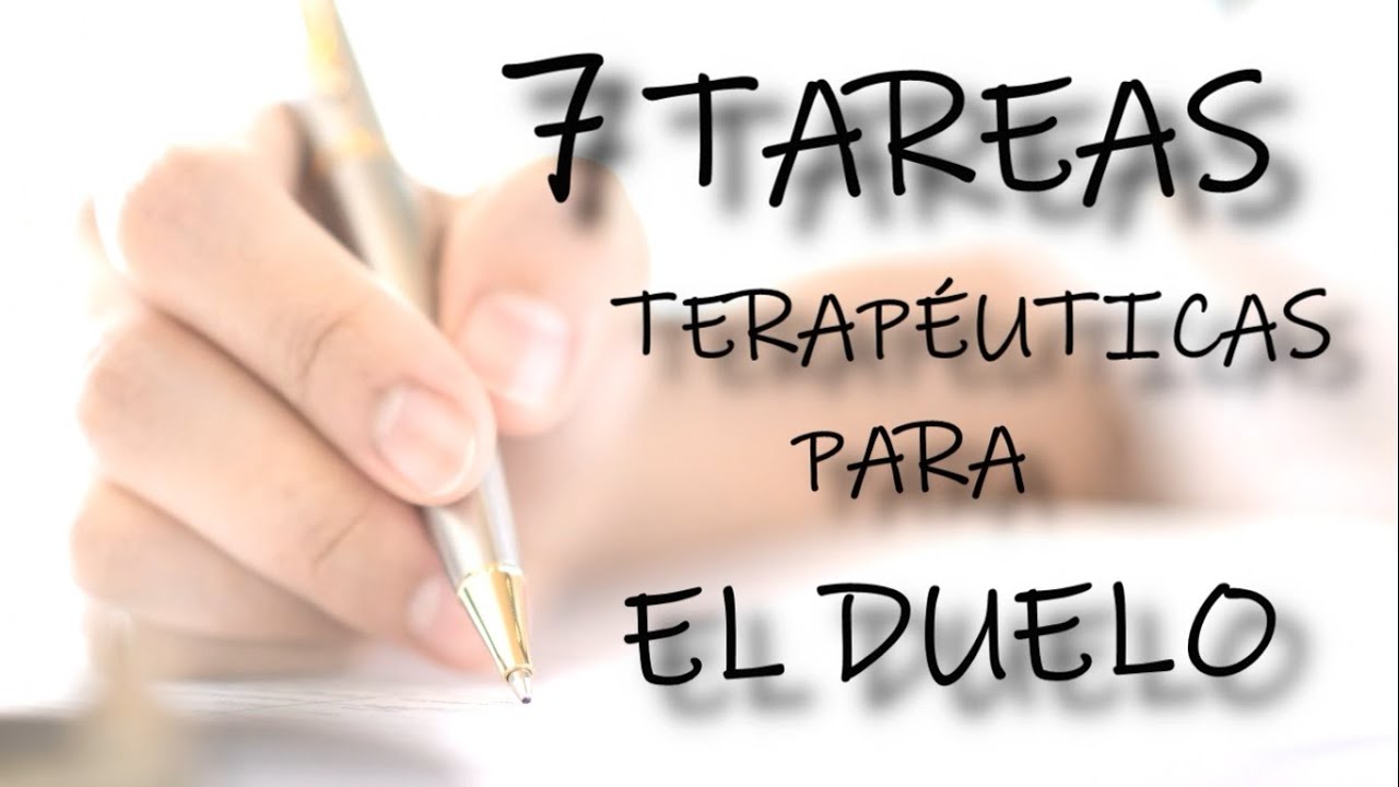 actividades para trabajar el duelo en adultos