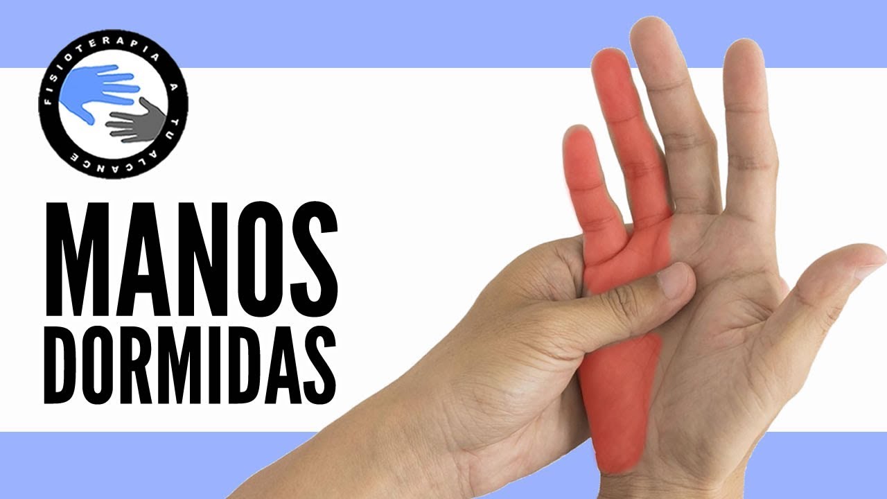al despertar tengo las manos dormidas