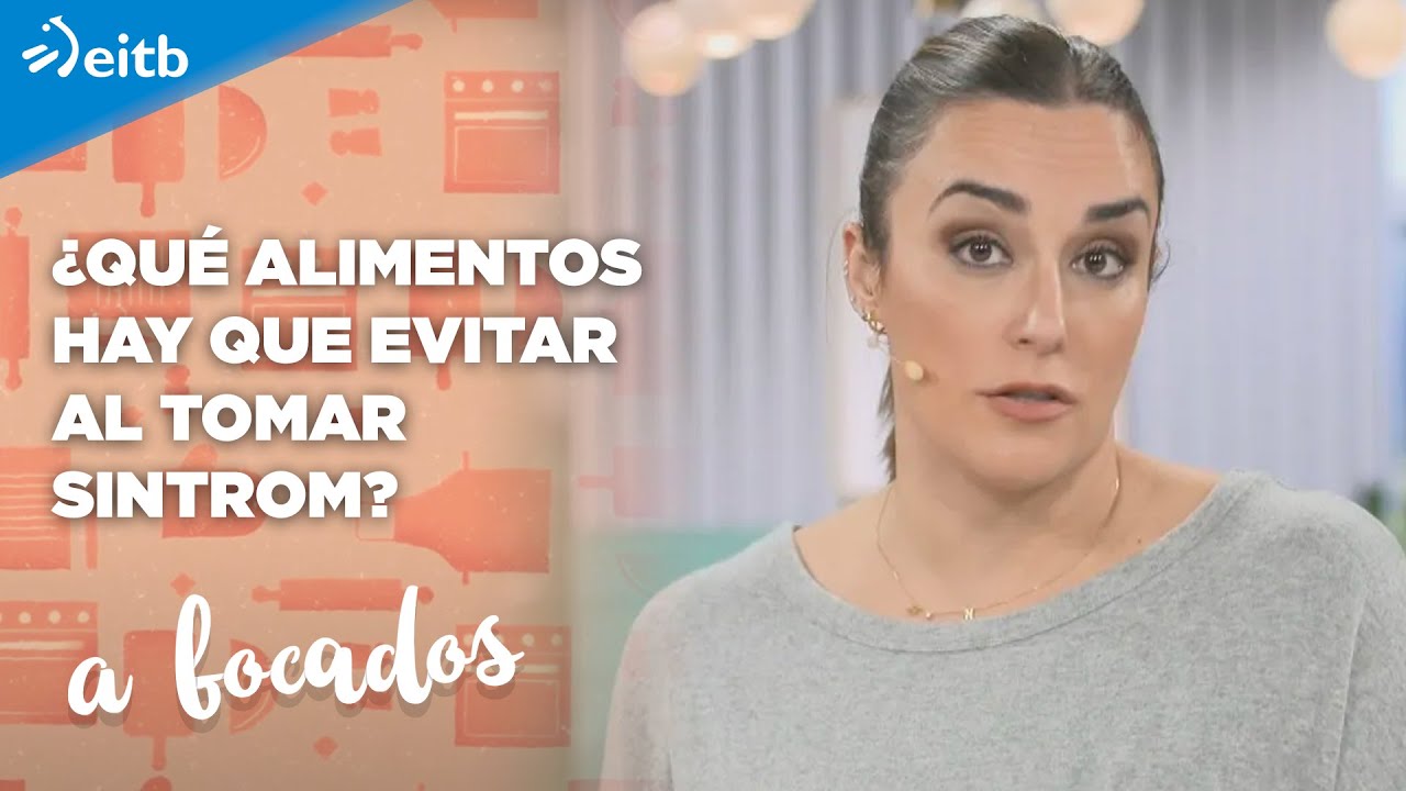 alimentos que no se pueden tomar con sintrom