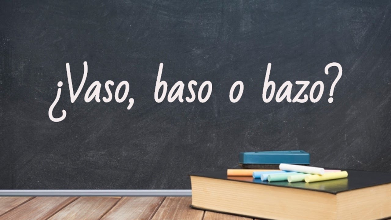 como se escribe vaso o bazo