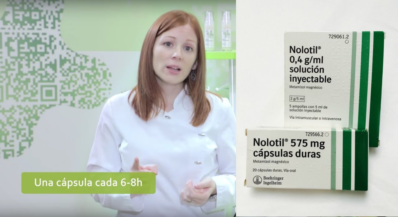cuanto tarda en hacer efecto el nolotil