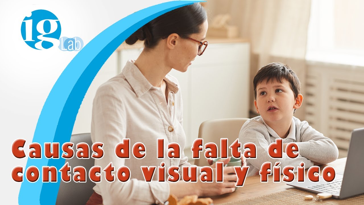 falta de contacto visual en niños