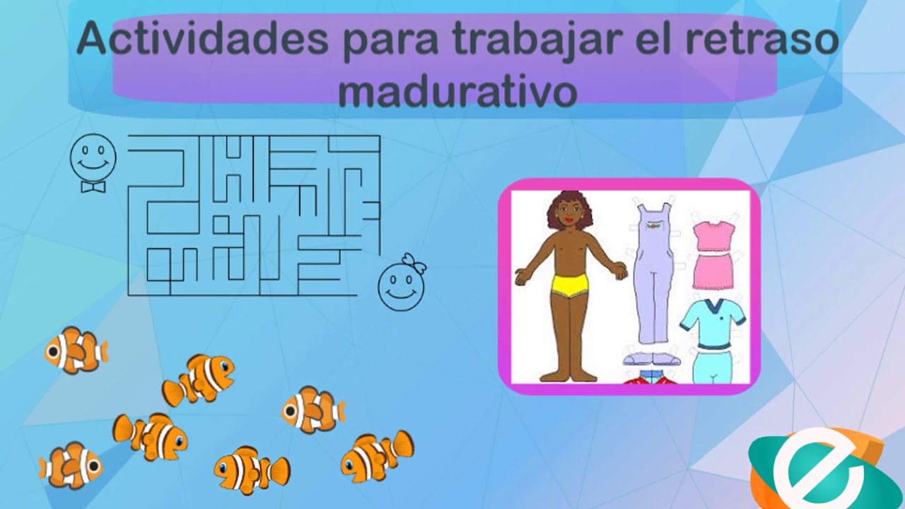 fichas para niños con retraso madurativo