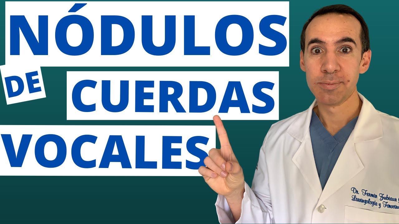 nodulos en las cuerdas vocales