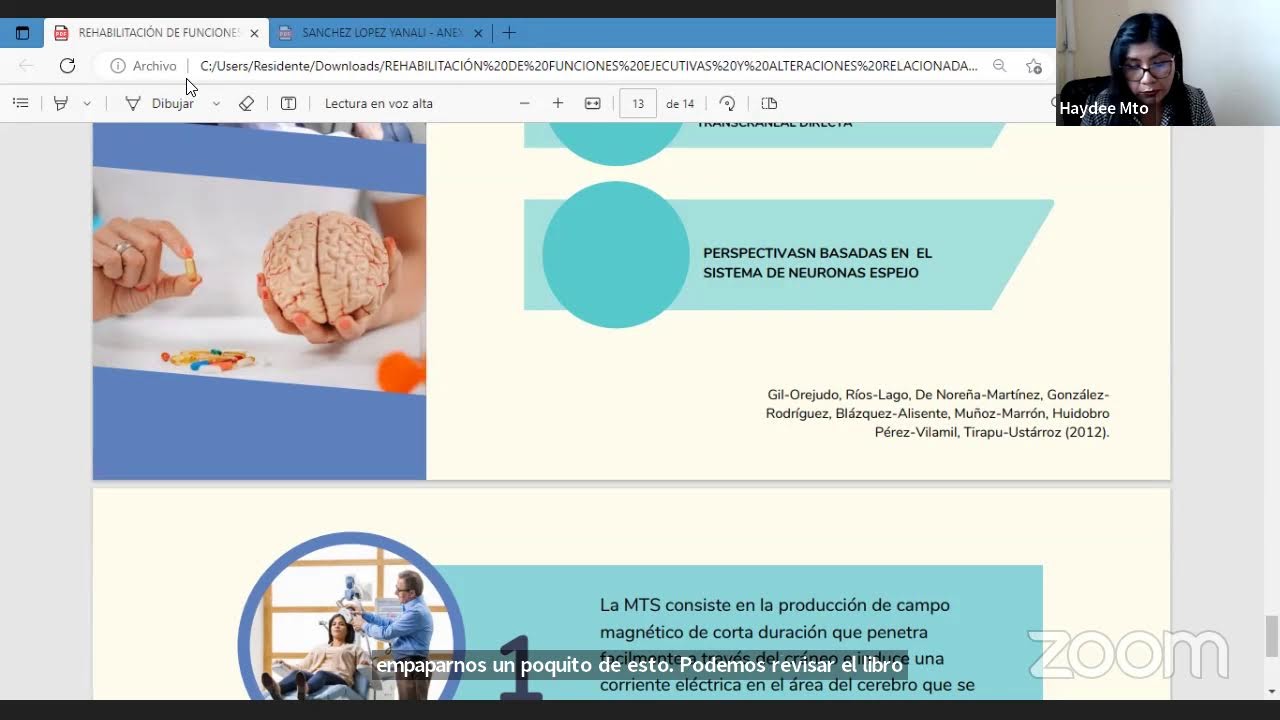 programa de rehabilitacion de funciones ejecutivas