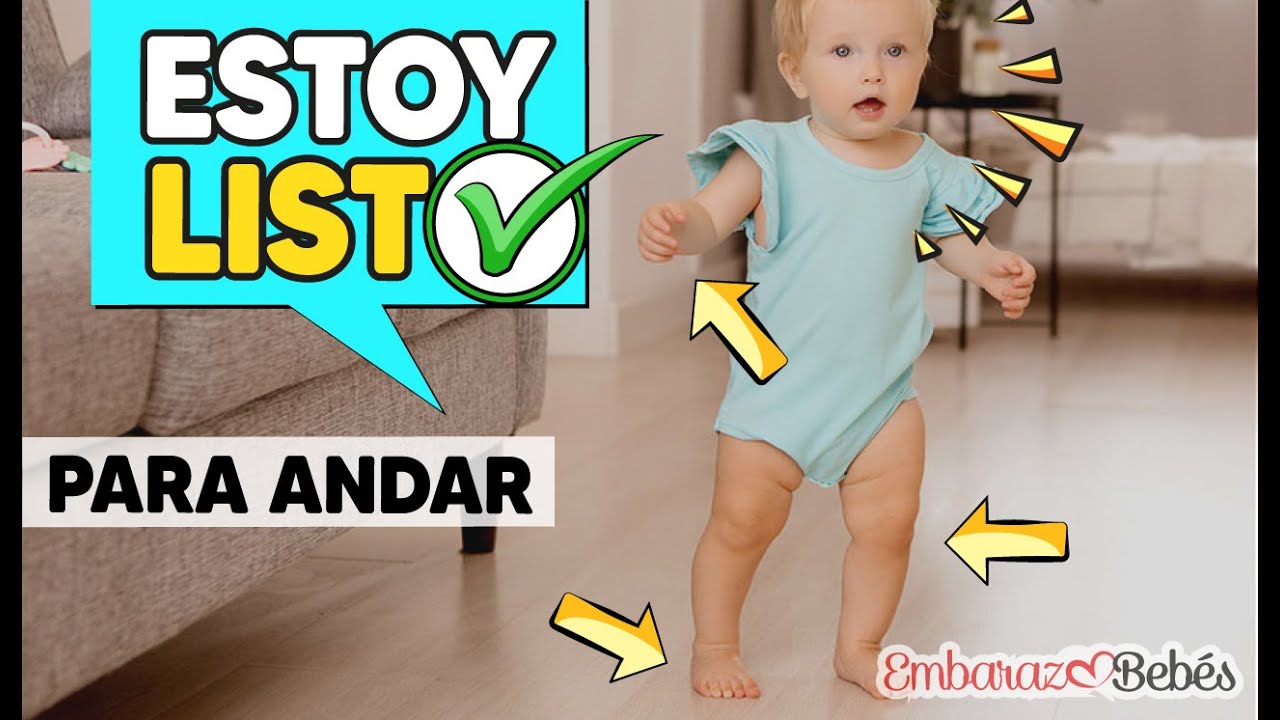 a que edad debe empezar a caminar un bebe