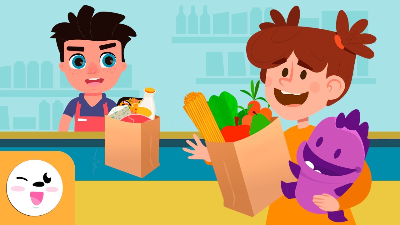 como hacer un supermercado para niños