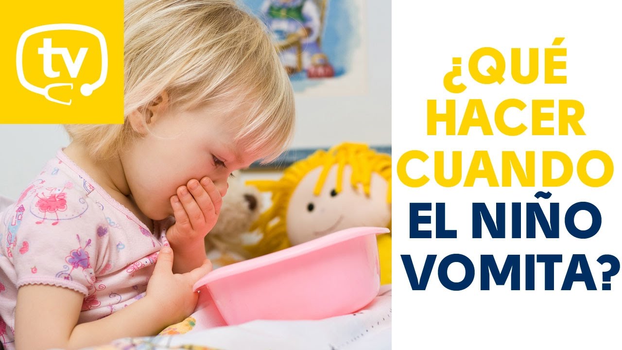 fiebre y ganas de vomitar en niños