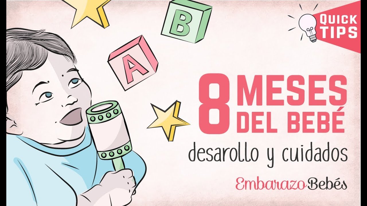 frases para mi bebe que cumple 8 meses