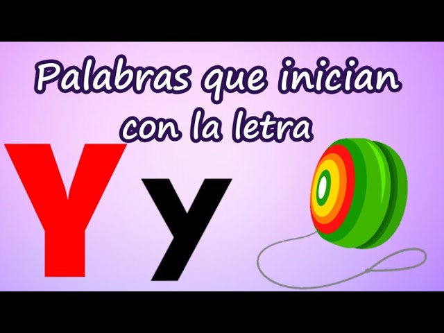 imagenes de palabras con la letra y