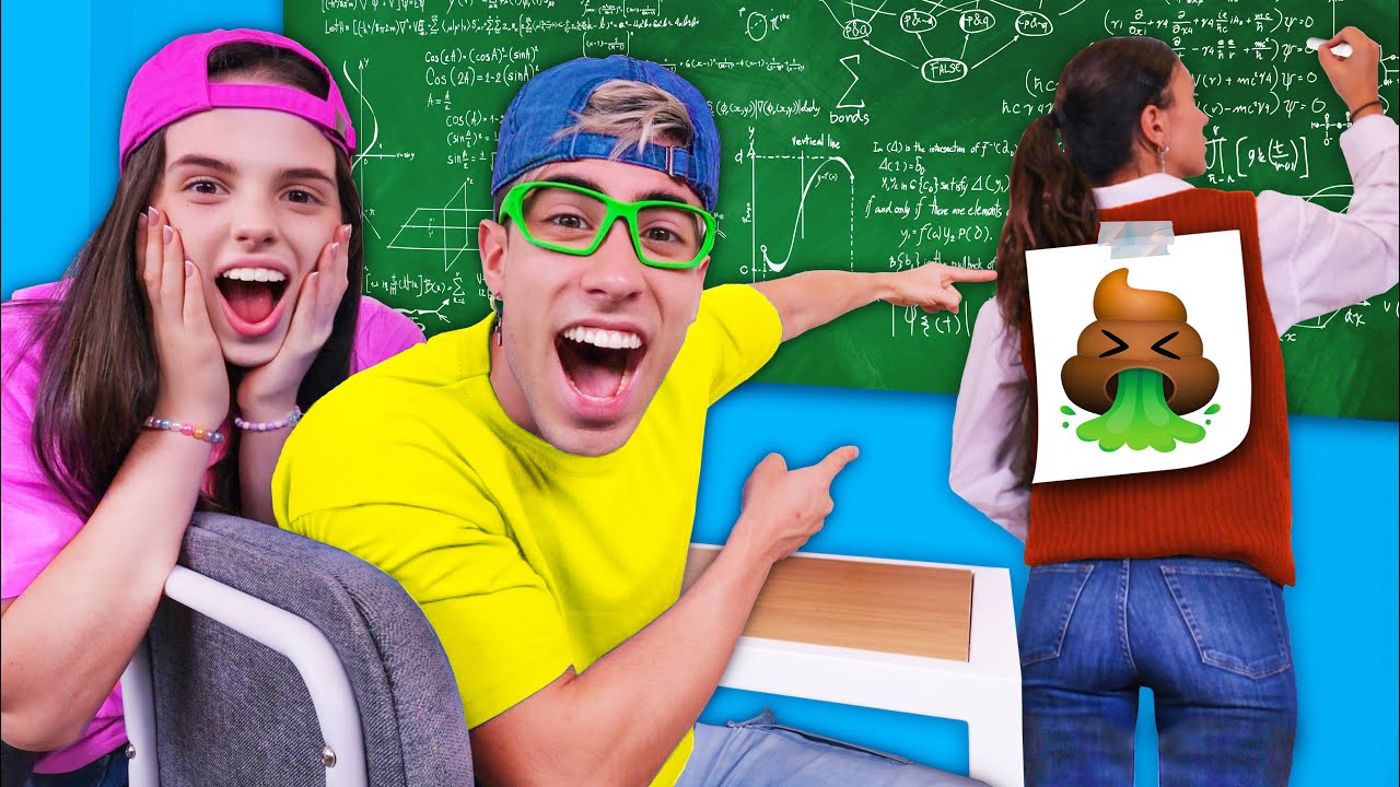 juegos de bromas en el colegio