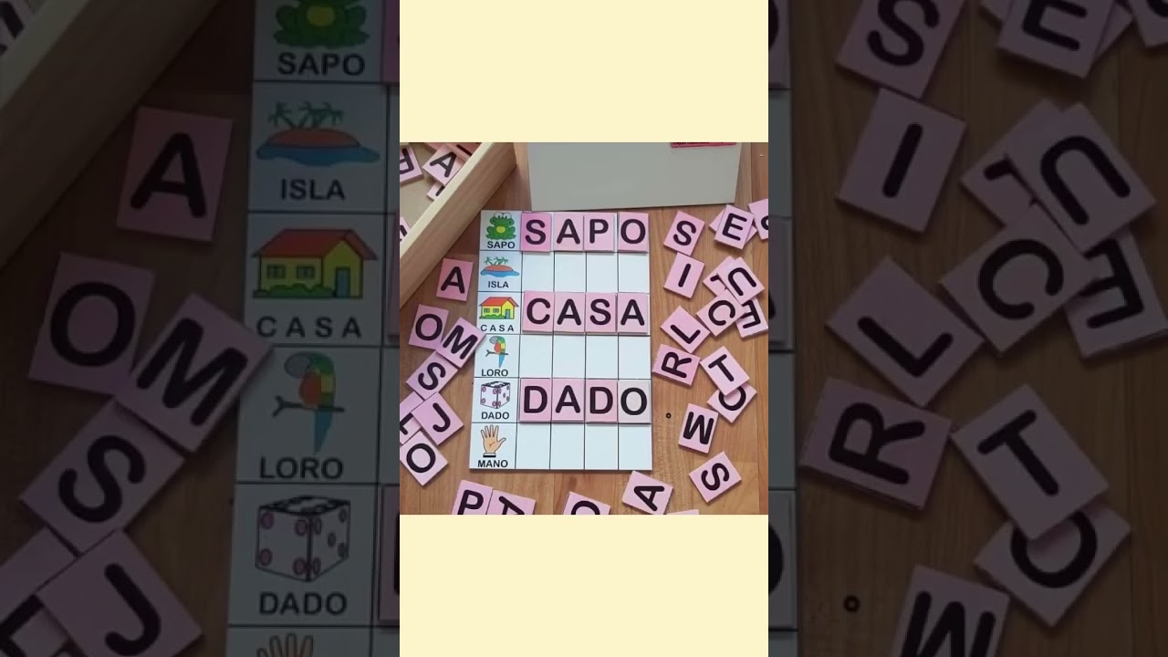 material didactico para enseñar a leer y escribir